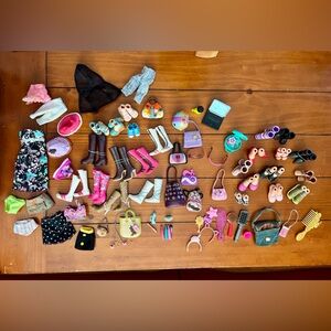 Barbie Accessory Bulk Shoes Purses and More
